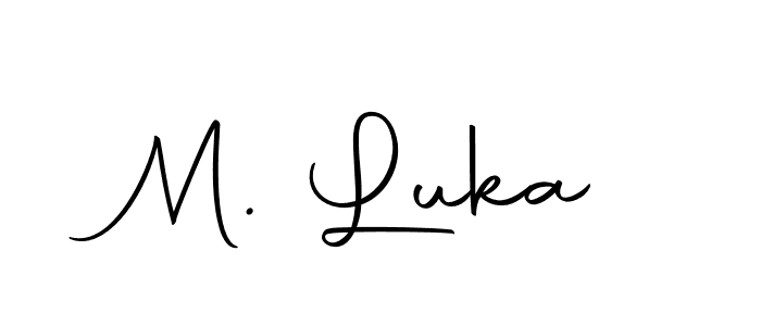 This is the best signature style for the M. Luka name. Also you like these signature font (Autography-DOLnW). Mix name signature. M. Luka signature style 10 images and pictures png