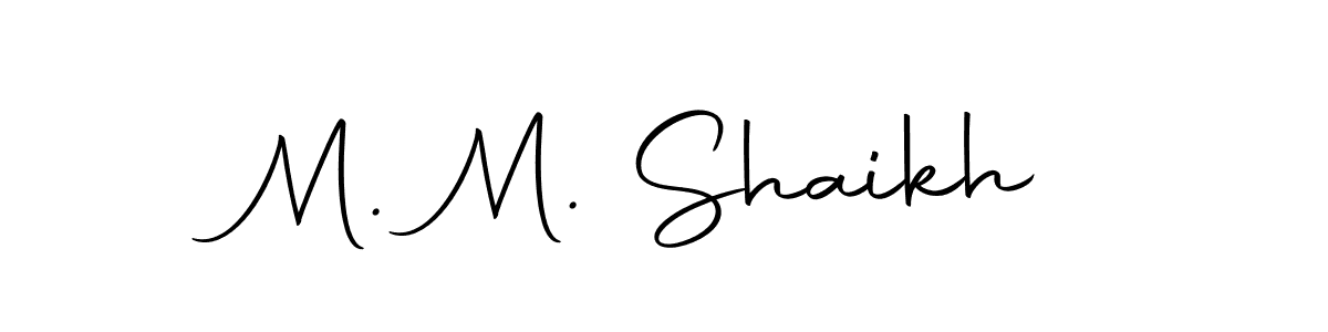 Here are the top 10 professional signature styles for the name M. M. Shaikh. These are the best autograph styles you can use for your name. M. M. Shaikh signature style 10 images and pictures png