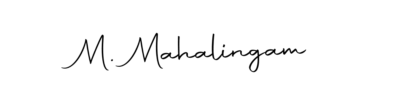 Similarly Autography-DOLnW is the best handwritten signature design. Signature creator online .You can use it as an online autograph creator for name M. Mahalingam. M. Mahalingam signature style 10 images and pictures png