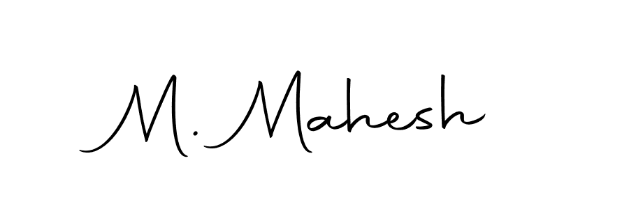 How to make M. Mahesh signature? Autography-DOLnW is a professional autograph style. Create handwritten signature for M. Mahesh name. M. Mahesh signature style 10 images and pictures png