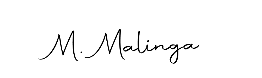 Autography-DOLnW is a professional signature style that is perfect for those who want to add a touch of class to their signature. It is also a great choice for those who want to make their signature more unique. Get M. Malinga name to fancy signature for free. M. Malinga signature style 10 images and pictures png