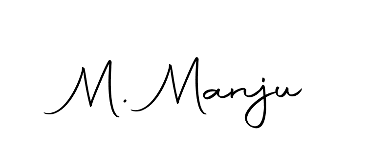 How to Draw M. Manju signature style? Autography-DOLnW is a latest design signature styles for name M. Manju. M. Manju signature style 10 images and pictures png