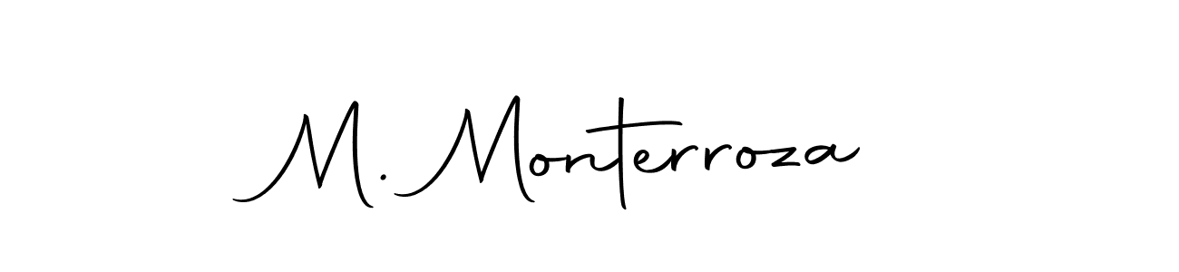 It looks lik you need a new signature style for name M. Monterroza. Design unique handwritten (Autography-DOLnW) signature with our free signature maker in just a few clicks. M. Monterroza signature style 10 images and pictures png