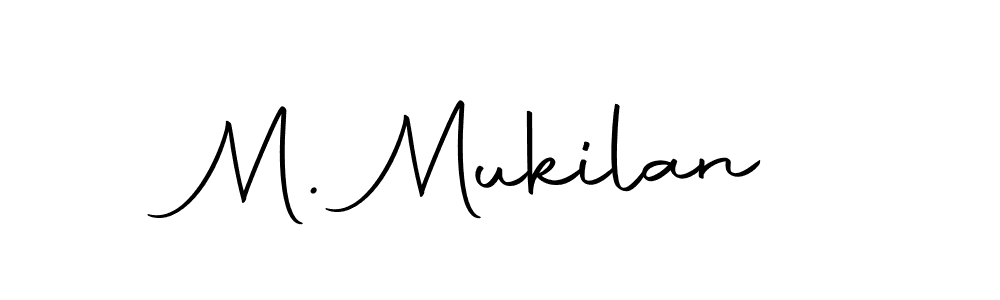 Also You can easily find your signature by using the search form. We will create M. Mukilan name handwritten signature images for you free of cost using Autography-DOLnW sign style. M. Mukilan signature style 10 images and pictures png