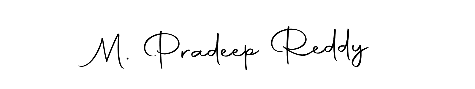 How to make M. Pradeep Reddy signature? Autography-DOLnW is a professional autograph style. Create handwritten signature for M. Pradeep Reddy name. M. Pradeep Reddy signature style 10 images and pictures png