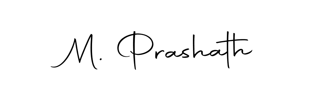 You can use this online signature creator to create a handwritten signature for the name M. Prashath. This is the best online autograph maker. M. Prashath signature style 10 images and pictures png