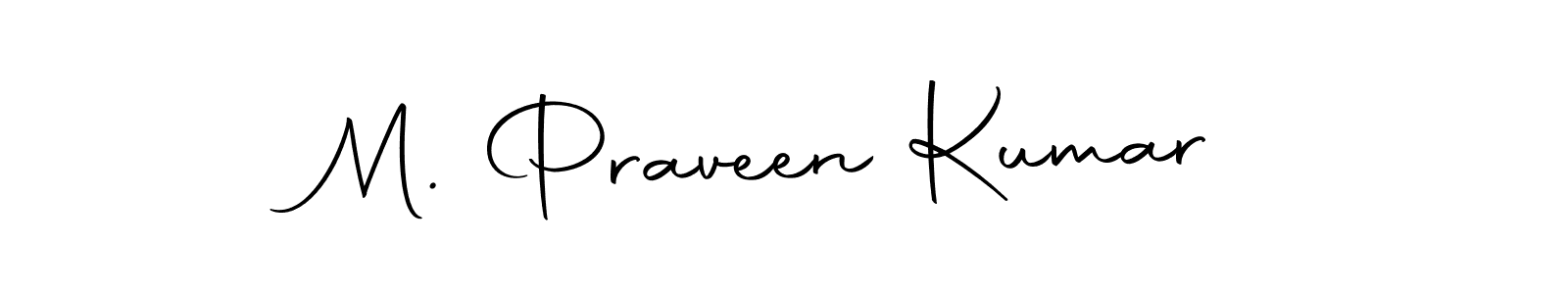 Autography-DOLnW is a professional signature style that is perfect for those who want to add a touch of class to their signature. It is also a great choice for those who want to make their signature more unique. Get M. Praveen Kumar name to fancy signature for free. M. Praveen Kumar signature style 10 images and pictures png