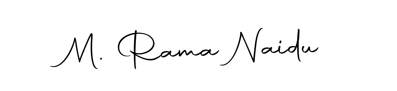 This is the best signature style for the M. Rama Naidu name. Also you like these signature font (Autography-DOLnW). Mix name signature. M. Rama Naidu signature style 10 images and pictures png