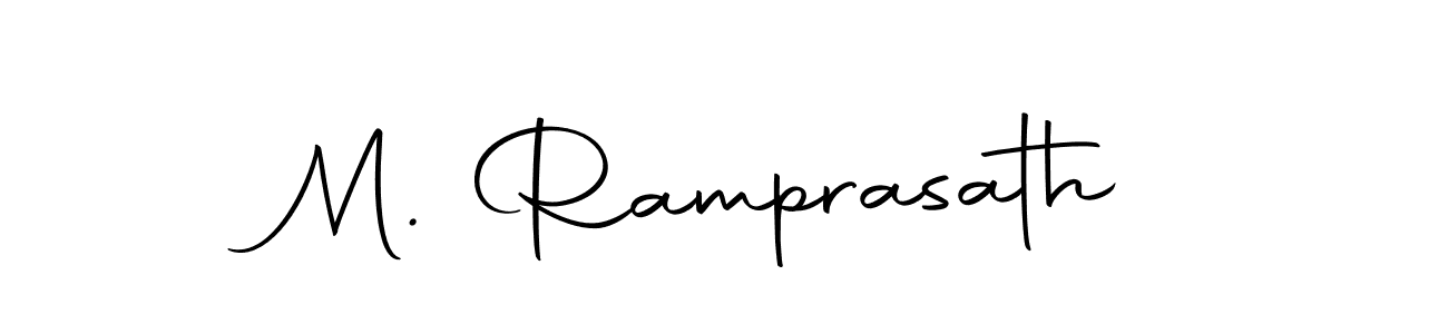 Once you've used our free online signature maker to create your best signature Autography-DOLnW style, it's time to enjoy all of the benefits that M. Ramprasath name signing documents. M. Ramprasath signature style 10 images and pictures png