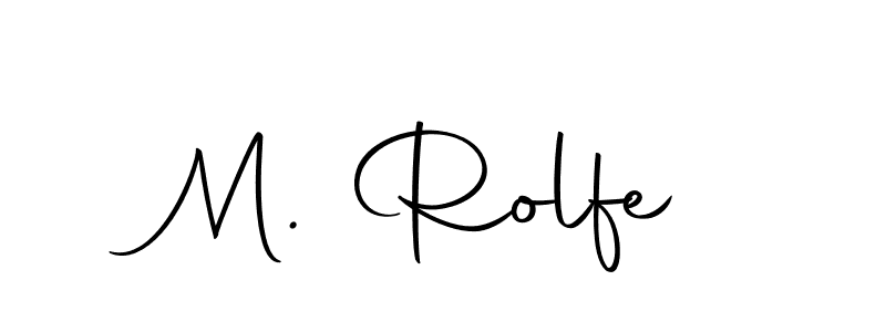 You should practise on your own different ways (Autography-DOLnW) to write your name (M. Rolfe) in signature. don't let someone else do it for you. M. Rolfe signature style 10 images and pictures png