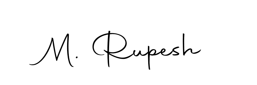 Once you've used our free online signature maker to create your best signature Autography-DOLnW style, it's time to enjoy all of the benefits that M. Rupesh name signing documents. M. Rupesh signature style 10 images and pictures png