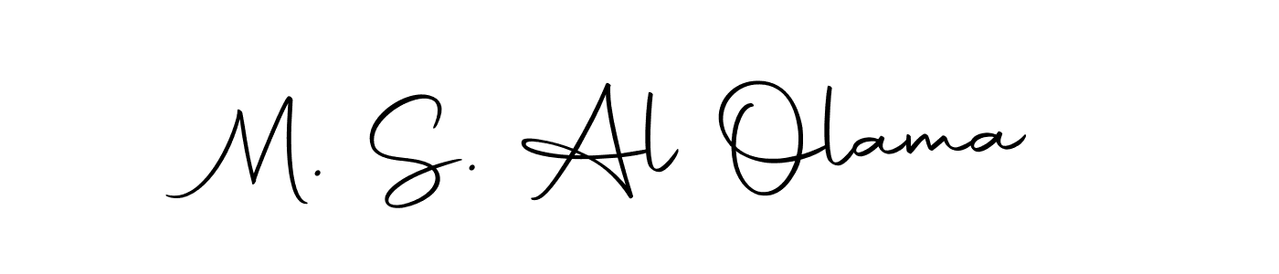 Here are the top 10 professional signature styles for the name M. S. Al Olama. These are the best autograph styles you can use for your name. M. S. Al Olama signature style 10 images and pictures png