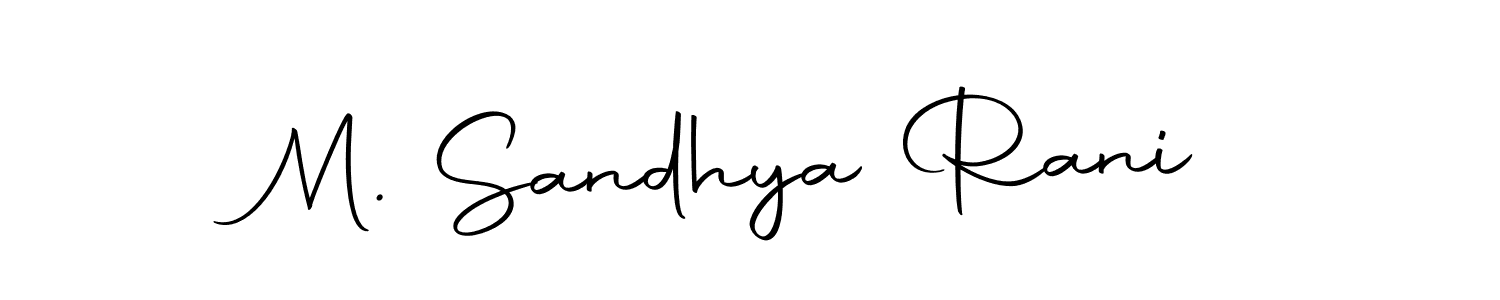 Check out images of Autograph of M. Sandhya Rani name. Actor M. Sandhya Rani Signature Style. Autography-DOLnW is a professional sign style online. M. Sandhya Rani signature style 10 images and pictures png