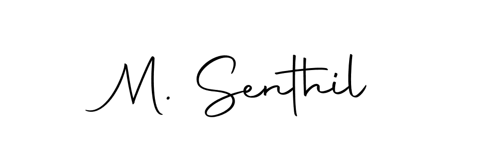 Similarly Autography-DOLnW is the best handwritten signature design. Signature creator online .You can use it as an online autograph creator for name M. Senthil. M. Senthil signature style 10 images and pictures png