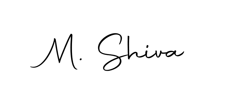 Once you've used our free online signature maker to create your best signature Autography-DOLnW style, it's time to enjoy all of the benefits that M. Shiva name signing documents. M. Shiva signature style 10 images and pictures png