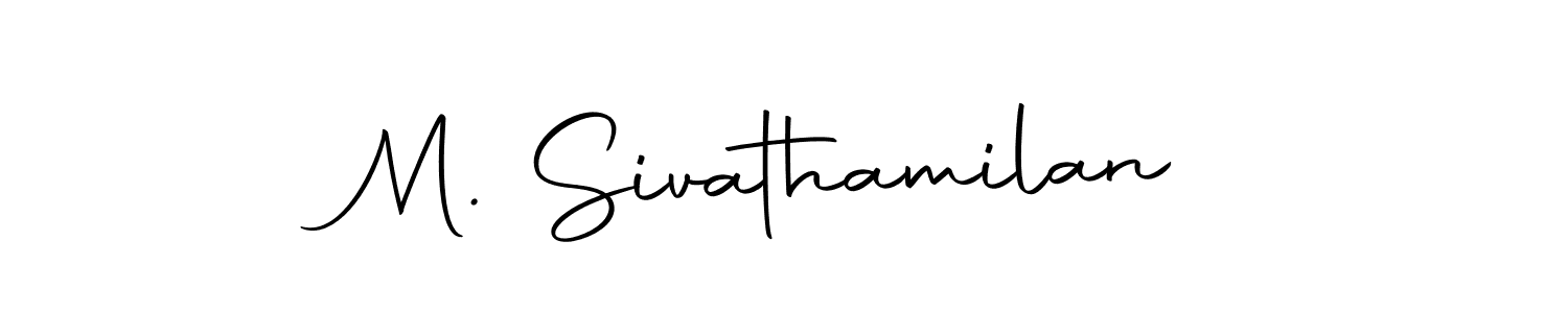 Also we have M. Sivathamilan name is the best signature style. Create professional handwritten signature collection using Autography-DOLnW autograph style. M. Sivathamilan signature style 10 images and pictures png