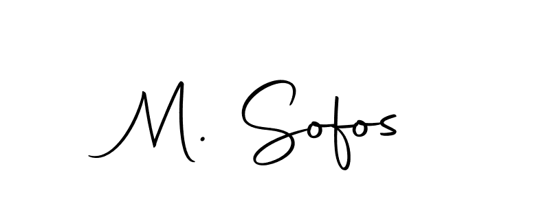 Similarly Autography-DOLnW is the best handwritten signature design. Signature creator online .You can use it as an online autograph creator for name M. Sofos. M. Sofos signature style 10 images and pictures png