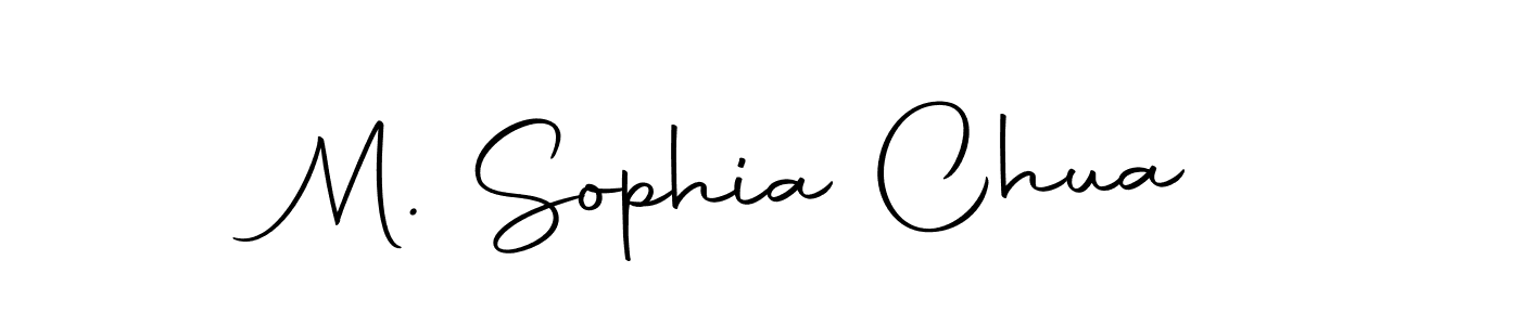 Here are the top 10 professional signature styles for the name M. Sophia Chua. These are the best autograph styles you can use for your name. M. Sophia Chua signature style 10 images and pictures png