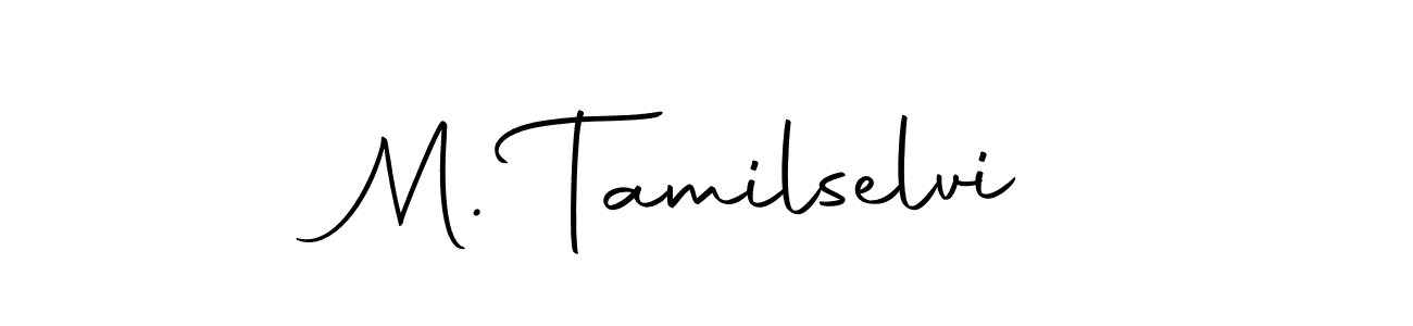 Make a short M. Tamilselvi signature style. Manage your documents anywhere anytime using Autography-DOLnW. Create and add eSignatures, submit forms, share and send files easily. M. Tamilselvi signature style 10 images and pictures png