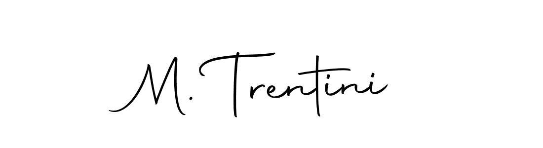 if you are searching for the best signature style for your name M. Trentini. so please give up your signature search. here we have designed multiple signature styles  using Autography-DOLnW. M. Trentini signature style 10 images and pictures png