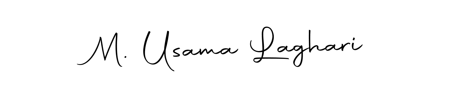 Use a signature maker to create a handwritten signature online. With this signature software, you can design (Autography-DOLnW) your own signature for name M. Usama Laghari. M. Usama Laghari signature style 10 images and pictures png