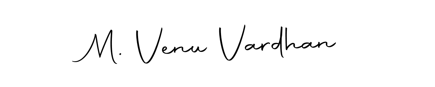 Make a beautiful signature design for name M. Venu Vardhan. Use this online signature maker to create a handwritten signature for free. M. Venu Vardhan signature style 10 images and pictures png