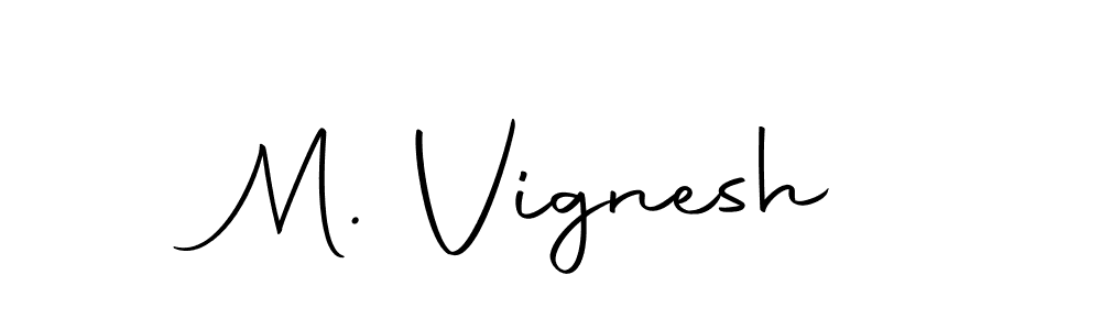 This is the best signature style for the M. Vignesh name. Also you like these signature font (Autography-DOLnW). Mix name signature. M. Vignesh signature style 10 images and pictures png
