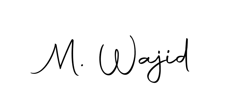 You can use this online signature creator to create a handwritten signature for the name M. Wajid. This is the best online autograph maker. M. Wajid signature style 10 images and pictures png