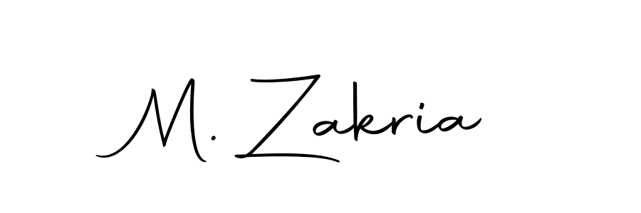M. Zakria stylish signature style. Best Handwritten Sign (Autography-DOLnW) for my name. Handwritten Signature Collection Ideas for my name M. Zakria. M. Zakria signature style 10 images and pictures png