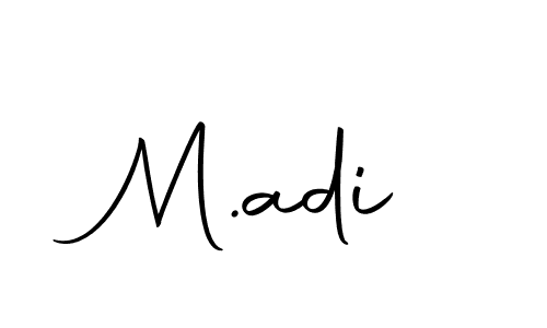 Once you've used our free online signature maker to create your best signature Autography-DOLnW style, it's time to enjoy all of the benefits that M.adi name signing documents. M.adi signature style 10 images and pictures png