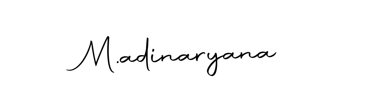 How to Draw M.adinaryana signature style? Autography-DOLnW is a latest design signature styles for name M.adinaryana. M.adinaryana signature style 10 images and pictures png