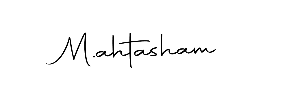 M.ahtasham stylish signature style. Best Handwritten Sign (Autography-DOLnW) for my name. Handwritten Signature Collection Ideas for my name M.ahtasham. M.ahtasham signature style 10 images and pictures png