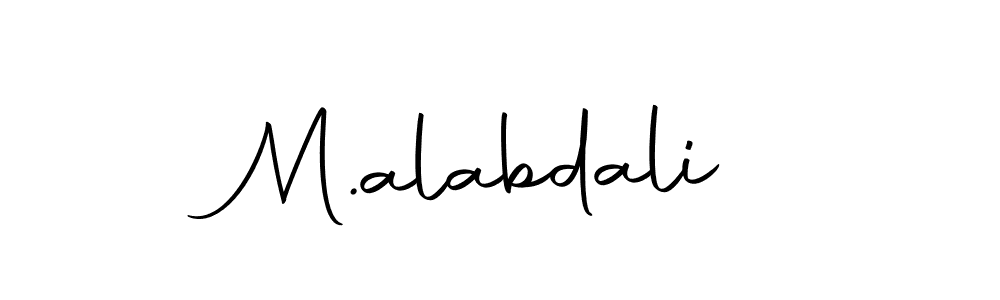 How to Draw M.alabdali signature style? Autography-DOLnW is a latest design signature styles for name M.alabdali. M.alabdali signature style 10 images and pictures png