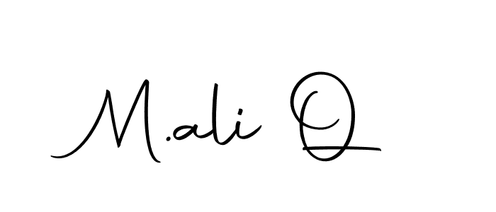 Also we have M.ali Q name is the best signature style. Create professional handwritten signature collection using Autography-DOLnW autograph style. M.ali Q signature style 10 images and pictures png