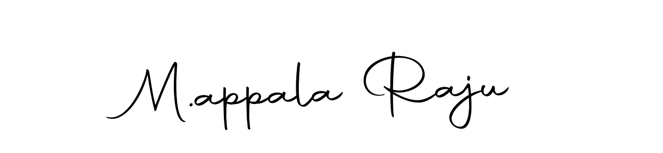 Also we have M.appala Raju name is the best signature style. Create professional handwritten signature collection using Autography-DOLnW autograph style. M.appala Raju signature style 10 images and pictures png