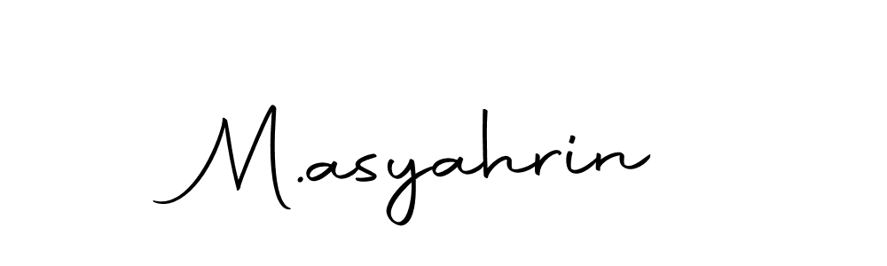 You can use this online signature creator to create a handwritten signature for the name M.asyahrin. This is the best online autograph maker. M.asyahrin signature style 10 images and pictures png