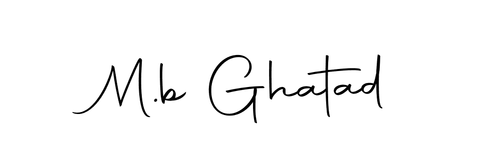 How to Draw M.b Ghatad signature style? Autography-DOLnW is a latest design signature styles for name M.b Ghatad. M.b Ghatad signature style 10 images and pictures png