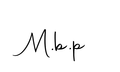 How to make M.b.p signature? Autography-DOLnW is a professional autograph style. Create handwritten signature for M.b.p name. M.b.p signature style 10 images and pictures png