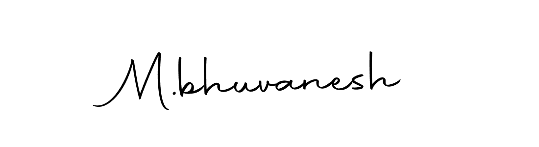 M.bhuvanesh stylish signature style. Best Handwritten Sign (Autography-DOLnW) for my name. Handwritten Signature Collection Ideas for my name M.bhuvanesh. M.bhuvanesh signature style 10 images and pictures png