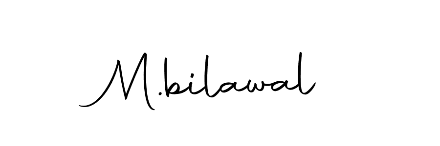 Design your own signature with our free online signature maker. With this signature software, you can create a handwritten (Autography-DOLnW) signature for name M.bilawal. M.bilawal signature style 10 images and pictures png