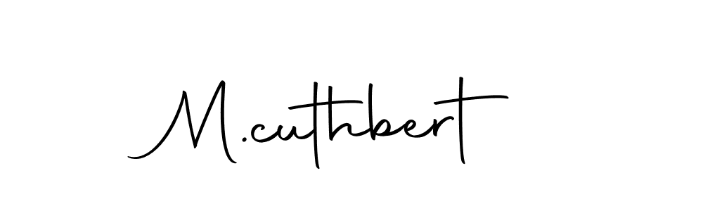 It looks lik you need a new signature style for name M.cuthbert. Design unique handwritten (Autography-DOLnW) signature with our free signature maker in just a few clicks. M.cuthbert signature style 10 images and pictures png