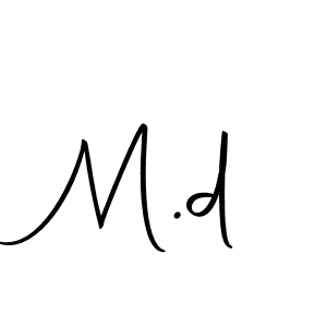 This is the best signature style for the M.d name. Also you like these signature font (Autography-DOLnW). Mix name signature. M.d signature style 10 images and pictures png