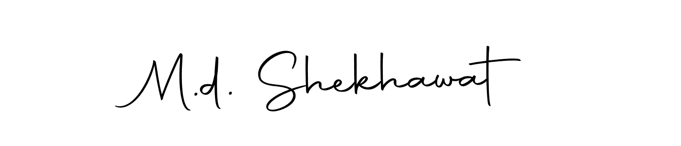 Also we have M.d. Shekhawat name is the best signature style. Create professional handwritten signature collection using Autography-DOLnW autograph style. M.d. Shekhawat signature style 10 images and pictures png