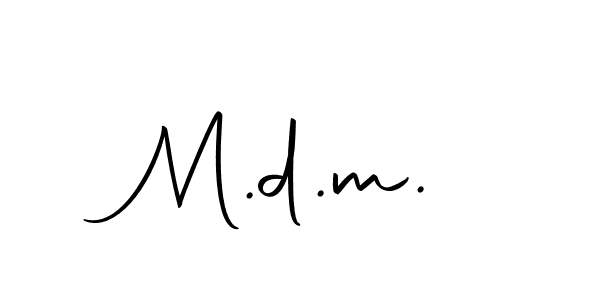 Make a short M.d.m. signature style. Manage your documents anywhere anytime using Autography-DOLnW. Create and add eSignatures, submit forms, share and send files easily. M.d.m. signature style 10 images and pictures png