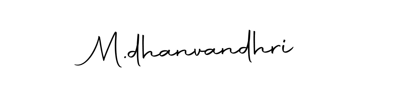 The best way (Autography-DOLnW) to make a short signature is to pick only two or three words in your name. The name M.dhanvandhri include a total of six letters. For converting this name. M.dhanvandhri signature style 10 images and pictures png