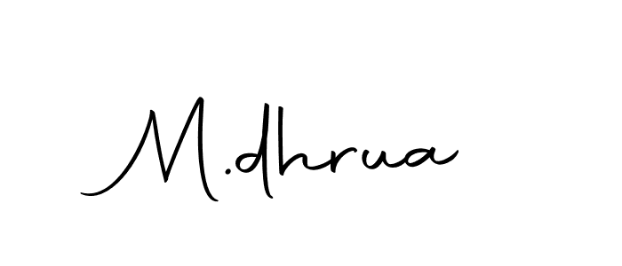 It looks lik you need a new signature style for name M.dhrua. Design unique handwritten (Autography-DOLnW) signature with our free signature maker in just a few clicks. M.dhrua signature style 10 images and pictures png