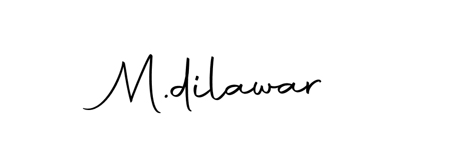 How to make M.dilawar name signature. Use Autography-DOLnW style for creating short signs online. This is the latest handwritten sign. M.dilawar signature style 10 images and pictures png