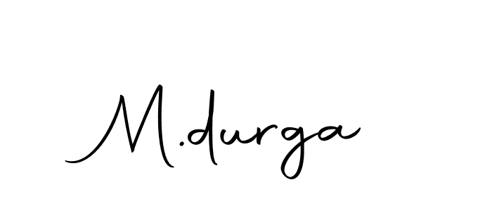 if you are searching for the best signature style for your name M.durga. so please give up your signature search. here we have designed multiple signature styles  using Autography-DOLnW. M.durga signature style 10 images and pictures png