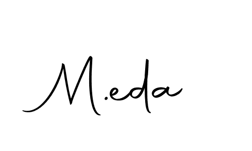 Check out images of Autograph of M.eda name. Actor M.eda Signature Style. Autography-DOLnW is a professional sign style online. M.eda signature style 10 images and pictures png