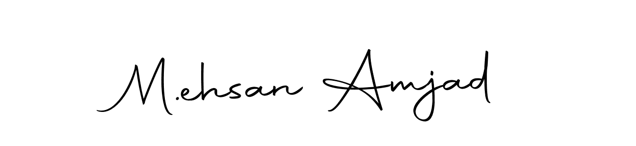 This is the best signature style for the M.ehsan Amjad name. Also you like these signature font (Autography-DOLnW). Mix name signature. M.ehsan Amjad signature style 10 images and pictures png